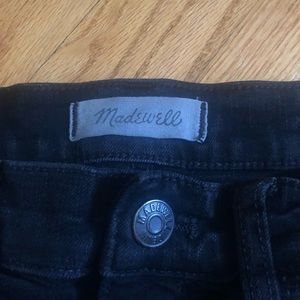 Madewell Roadtripper Black Jeans